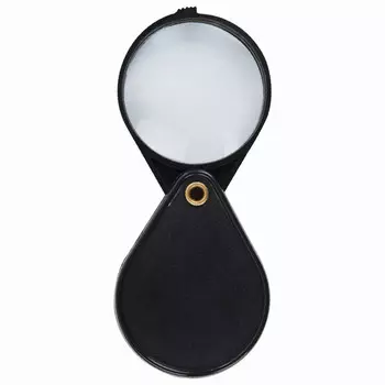 лупа BRAUBERG 50мм 6-кратное увеличение складная