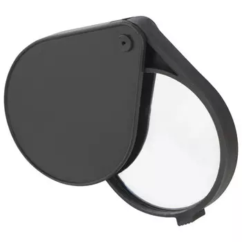 лупа PARK 6,4х8,5см складная пластик