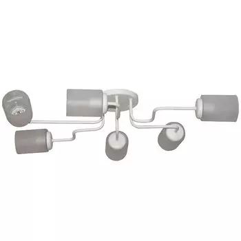 люстра Элетех Техно 6 х Е27 х 60 Вт, белая