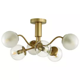 люстра LUMION Candice E14 6х40Вт металл золото