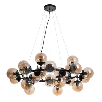 люстра подвесная ART LAMP Bolla E14 25х40Вт металл черный