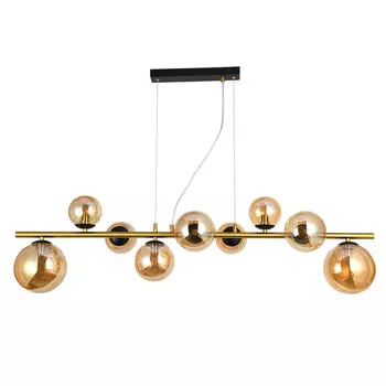 люстра подвесная ART LAMP Gemini G9 9х33Вт металл медный