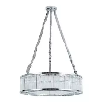 люстра подвесная ARTE LAMP Anetta E14 12х40Вт металл хром