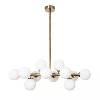 люстра подвесная ARTE LAMP Bolla-piccolo G9 12х25Вт металл бронза