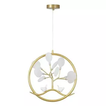 люстра подвесная ARTE LAMP Candy G4 9х3Вт металл золотистый