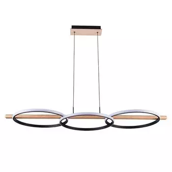 люстра подвесная ARTE LAMP Fluido LED 1х44Вт металл черный