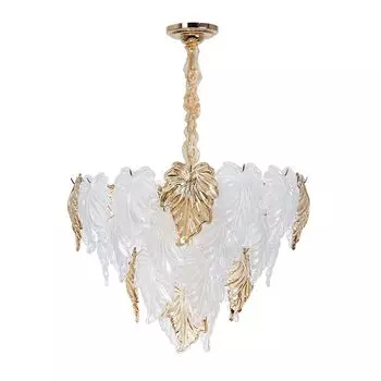 люстра подвесная ARTE LAMP Lilly E14 9х40Вт металл золото