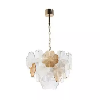 люстра подвесная ARTE LAMP Mallika E14 6х40Вт металл золото