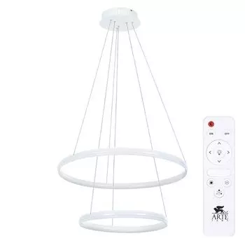 люстра подвесная ARTE LAMP Meridiana LED 1х70Вт металл белый