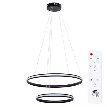 люстра подвесная ARTE LAMP Meridiana LED 1х70Вт металл черный