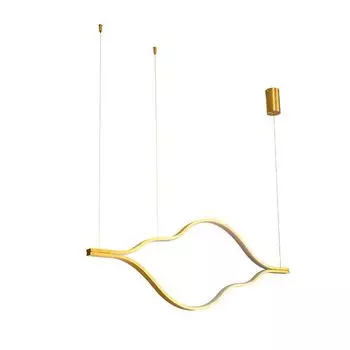 люстра подвесная ARTE LAMP Odyssey LED 1х32Вт металл золото