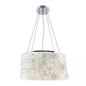 люстра подвесная ARTE LAMP Pipirima E14 5х60Вт металл хром