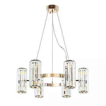 люстра подвесная ARTE LAMP Santorini G9 12х40Вт металл золото