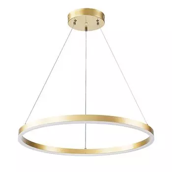 люстра подвесная ARTE LAMP Siren LED 1х45Вт металл золото