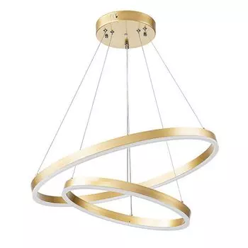 люстра подвесная ARTE LAMP Siren LED 1х74Вт металл золото
