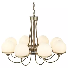 люстра подвесная Bergamo 8х40ВтхE14 230В металл античная бронза