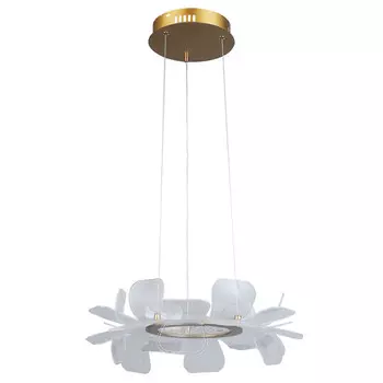 люстра подвесная DeCity Оскар 1x42Вт LED металл акрил