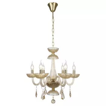 люстра подвесная ESCADA Alhambra 6х40 Вт Е14 золотой