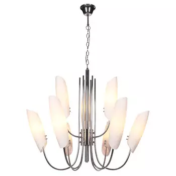 люстра подвесная Escada Фламенко E14 9х40Вт хром