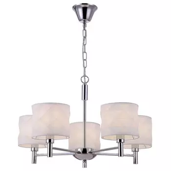 люстра подвесная FREYA Albertina E14 5х40Вт хром