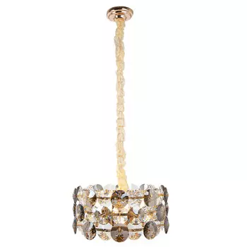 люстра подвесная HIPER Judy 10х40Вт E14 золотой