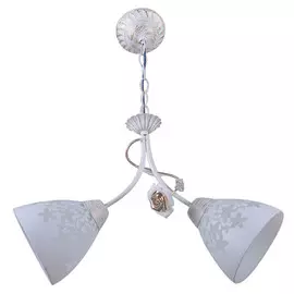 люстра подвесная HIPER Modern 2х60Вт E27 золото/белый