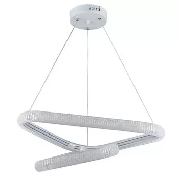 люстра подвесная LED De City Оскар 210Вт металл акрил