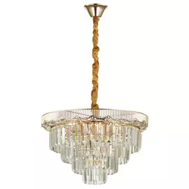 люстра подвесная LUMION Esme E14 8х40Вт золотой