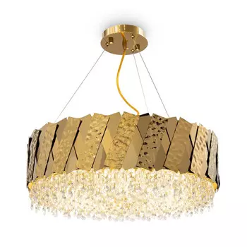 люстра подвесная MAYTONI Artistico E14 5х60Вт латунь