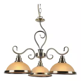 люстра подвесная Safari 3х60Вт E27 металл античная бронза
