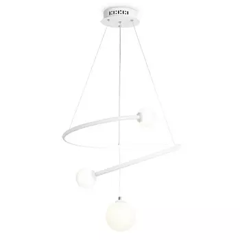 люстра подвесная светодиодная AMBRELLA Comfort 39Вт (ПДУ ИК) белый
