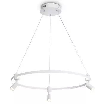 люстра подвесная светодиодная AMBRELLA Comfort 54Вт (ПДУ ИК) белый