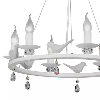 люстра подвесная VITALUCE Journey E14 6х40Вт металл