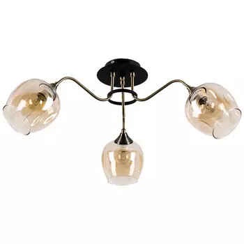 люстра потолочная ARTE LAMP Monica E27 3х40Вт бронза