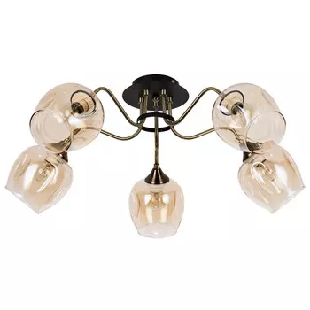люстра потолочная ARTE LAMP Monica E27 5х40Вт бронза