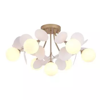 люстра потолочная ARTE LAMP Peacock G9 7х40Вт металл золото