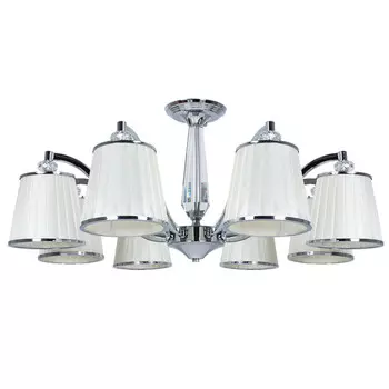 люстра потолочная ARTE LAMP Talitha E14 8х40Вт металл хром