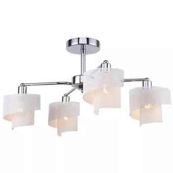 люстра потолочная ESCADA Diego E14 4х40Вт хром