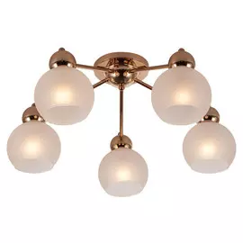 люстра потолочная ESCADA Люкс Е14 5х60Вт золото