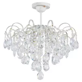 люстра потолочная Escada Шик E27 5х60Вт белый золото