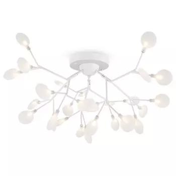 люстра потолочная FREYA Florencia G4 27х3Вт белый