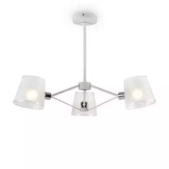 люстра потолочная FREYA Gino E14 3х40Вт хром