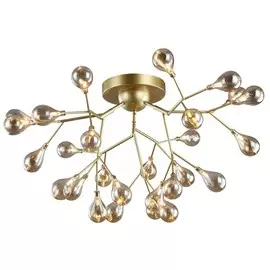 люстра потолочная FREYA Pio 36х20Вт G4 золото