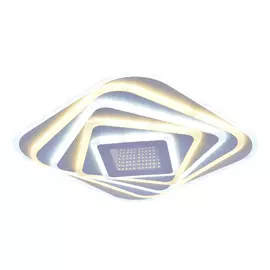 люстра потолочная J-LIGHT Kirito LED 2х98Вт белый