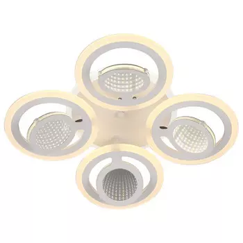 люстра потолочная J-LIGHT Rolly LED 106Вт белый