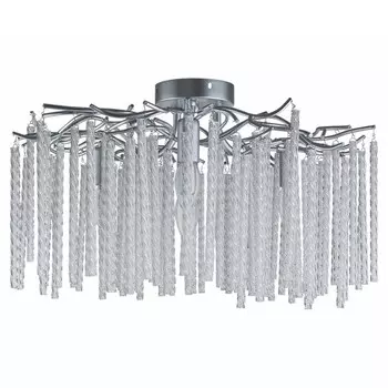 люстра потолочная LUMION Classi E14 6х40Вт серебристый