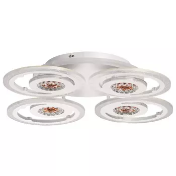 люстра потолочная Мадлен 104+28Вт LED 7920Лм 3000/6500К белый