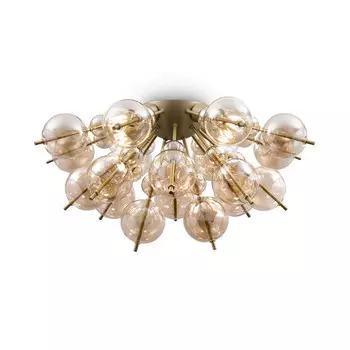 люстра потолочная MAYTONI Bolla E27 4х60Вт латунь