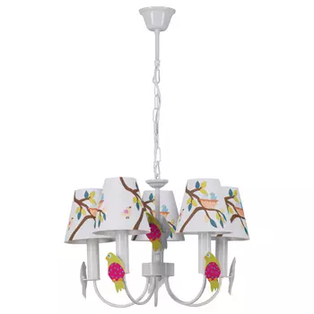 люстра потолочная MW-LIGHT Улыбка 5х40Вт Е14 220В