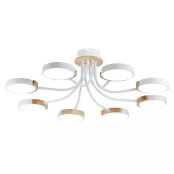 люстра потолочная RITTER Mattino 136Вт LED 9200Лм 2700/6400К белый